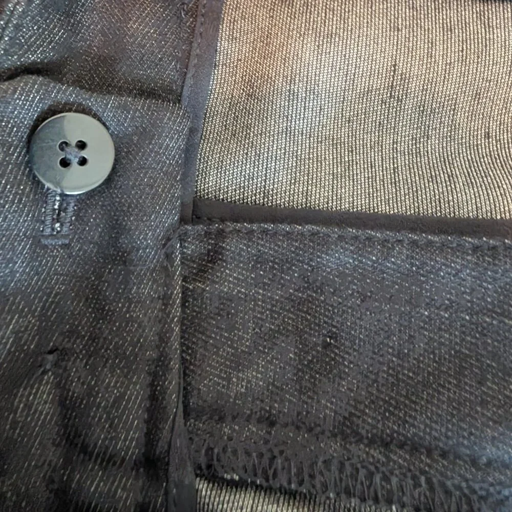 Talbot's polished denim dress trousers; work wear.. Size 18WP (women's petite) - Picture 6 of 13